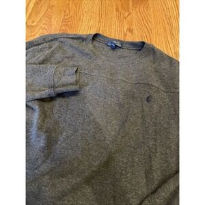 Polo Ralph Lauren Youth Waffle Knit Thermal Shirt Gray Size XL (18-20)